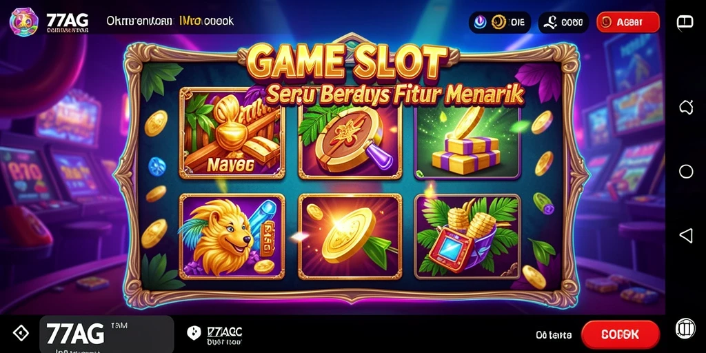 Gameplay seru dan menarik dari 77AG yang penuh warna.
