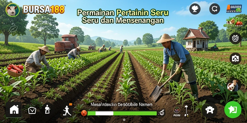 Tampilan gameplay BURSA188 yang menarik dan penuh warna.