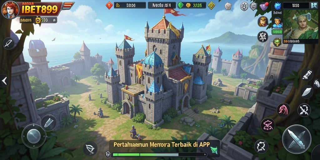 Tampilan gameplay menarik dari IBET899 yang menghadirkan Tower Defense.
