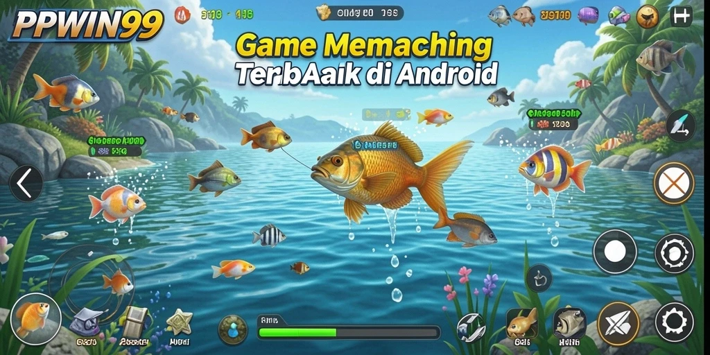 Tampilan gameplay menarik dari PPWIN99 dengan suasana memancing yang menegangkan.