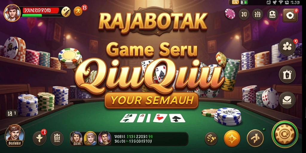 Tampilan gameplay seru RAJABOTAK di layar.