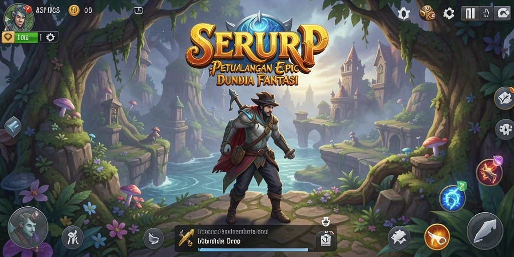 Screenshot menunjukkan gameplay SERURP yang penuh aksi dan petualangan menarik.