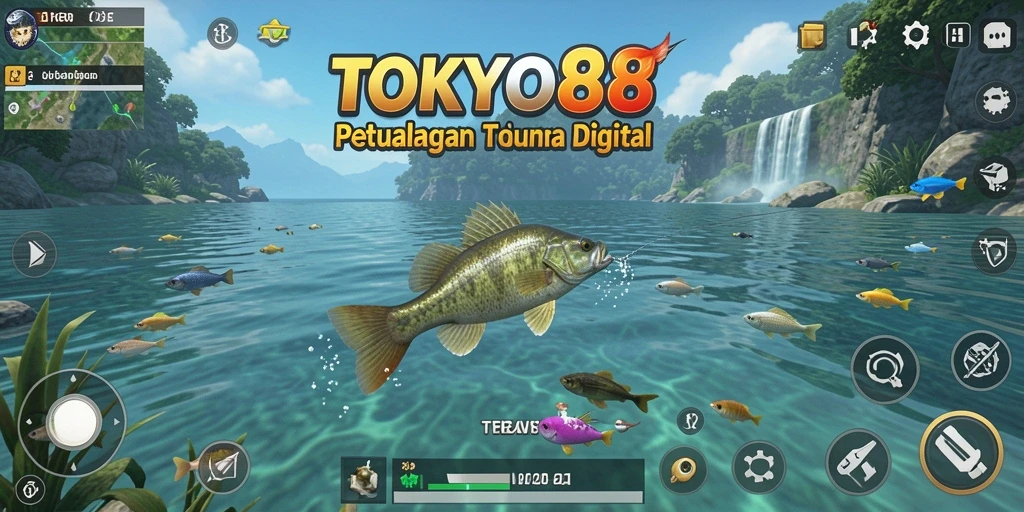 Gameplay memancing yang menantang dan seru di TOKYO88.