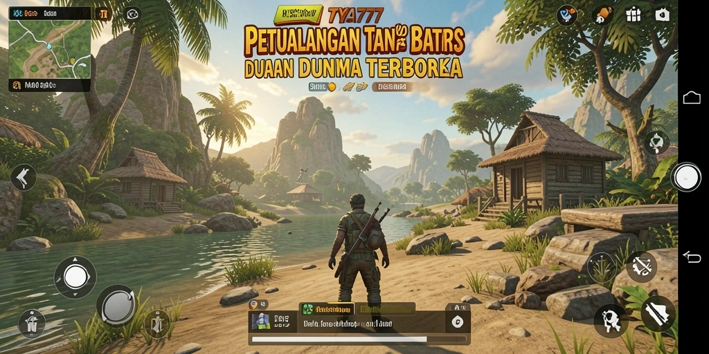 Tampilan gameplay TYA777 yang menampilkan petualangan Open World yang mendebarkan.