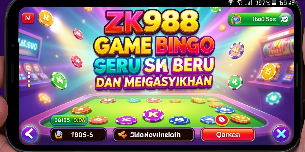 Tampilan gameplay Bingo yang seru dan interaktif.